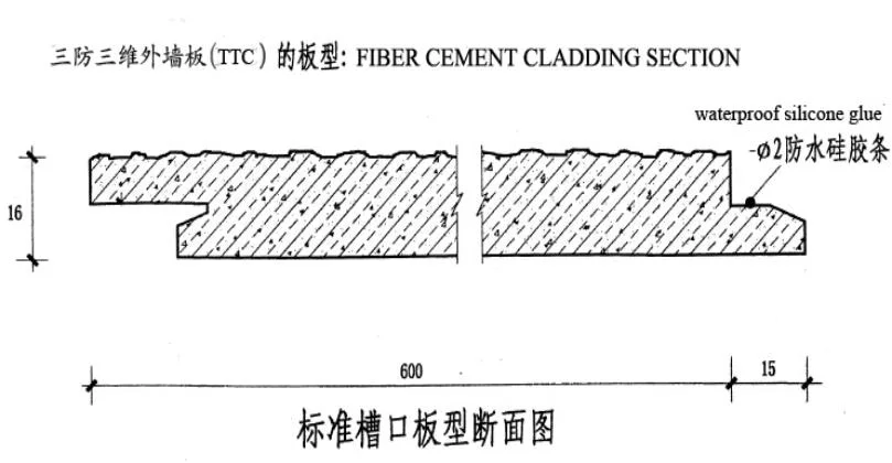 Easy Installation Fiber Cement Planks Wood Fiber Cement Cladding for Office for Warehouse