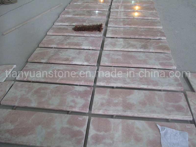 Panda White Indoor Staircase Step Floor Design Marble Tiles for Stairs