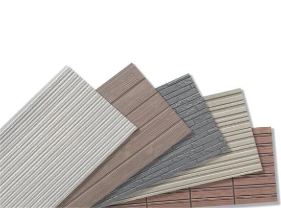 2023 Новые огнестойкие стеновые панели с древесно-волокнистой цементной облицовкой